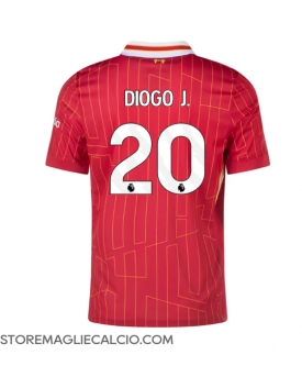 Liverpool Diogo Jota #20 Maglia Gara Casa Repliche 2024-25